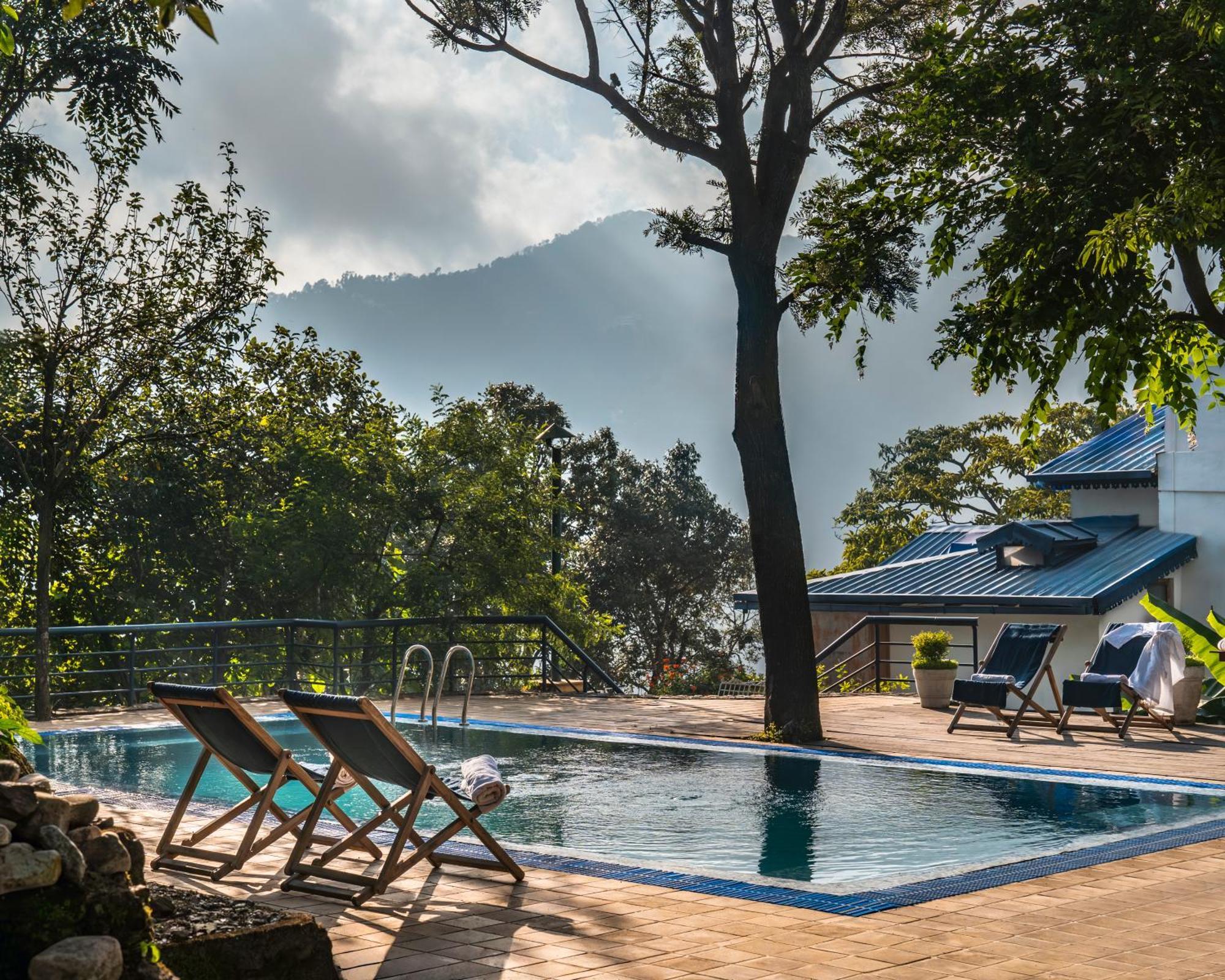Hotel Blue Book At Gethia, Nainital Esterno foto